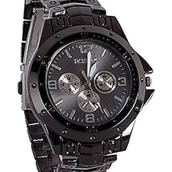 Luxury Inspired Black Arabic Dial Watch